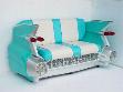 2021T turquoise cadillac sofa black 195 x 112 x 115 cm