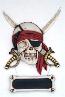 EY-pirate skull hoogte 110 cm