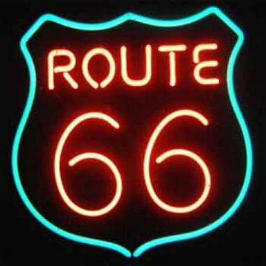 neonverlichting route 66