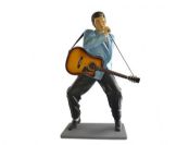 ST 6634 elvis singing with guitar 84 x 57 x 181 cm