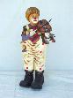 model 716 clown met viool hoogte 102 cm