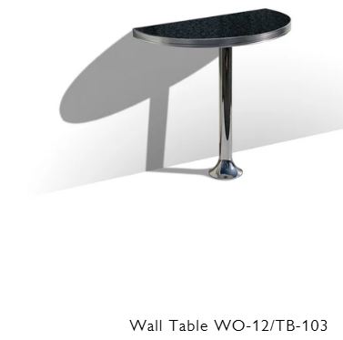 bel air tafel model wo12 met base tb103