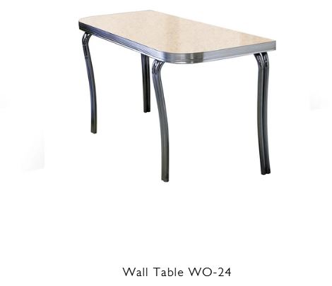 tafel model Bel Air WO 24
