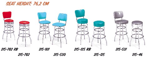 50 style barstools bel air model BS 27 28 29 30