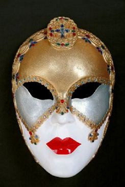 2612 venetiaans masker female 32x15x46