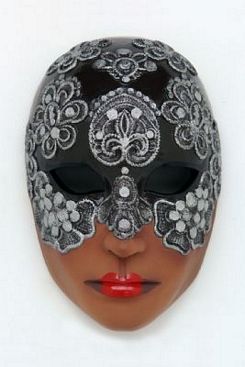 2690-a mask volto mac craquele black 19 x 31 x 46