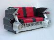 2021 B cadillac sofa black 195 x 112 x 115 cm