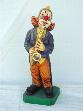 clown model 264  with saxofoon hoogte 100 cm