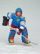 decoratie beeld model 1631 ijshockeyspeler 45 x 70 x 86 cm