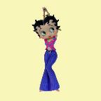 betty boop flowerpower