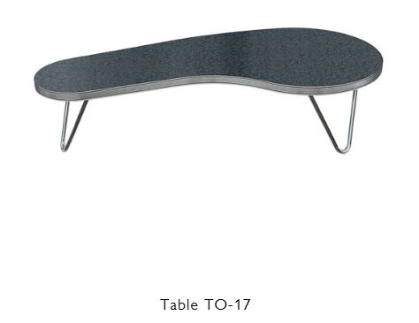 retro tafel bel air to 17