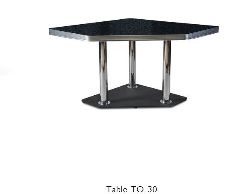 Bel Air retro tafel model to-30w