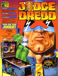 judge dredd bally pinball machine