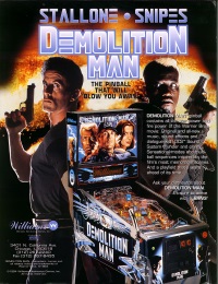 demolition man flipperkast