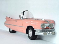 pink cadillac coupe de ville