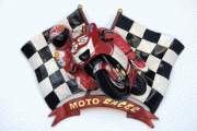 racemotor w checkered flag