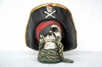 16 skull head with rope model 2436