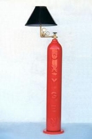 zuurstoffles lamp model 2502