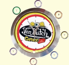 10 neonklok model von dutch