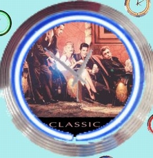 01 neonklok model classic diner