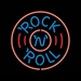 18 neon rock & roll round 