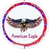 american eagle neon klok