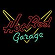 hot rod garage neon