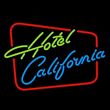 hotel california neonverlichting