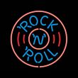 rock en roll neon